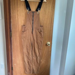 Target tan overalls small